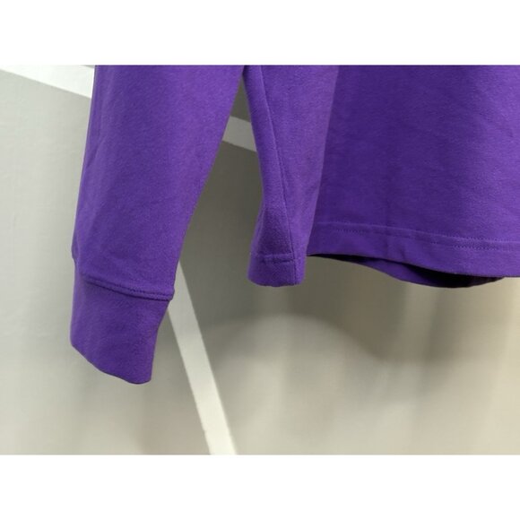 Johnnie-O Brady Microfleece ¼ Zip Men’s M Purple Performance Pullover JMKO1410 - Picture 4 of 14